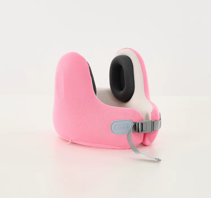 Oreiller de Voyage avec Casque Bluetooth Intégré