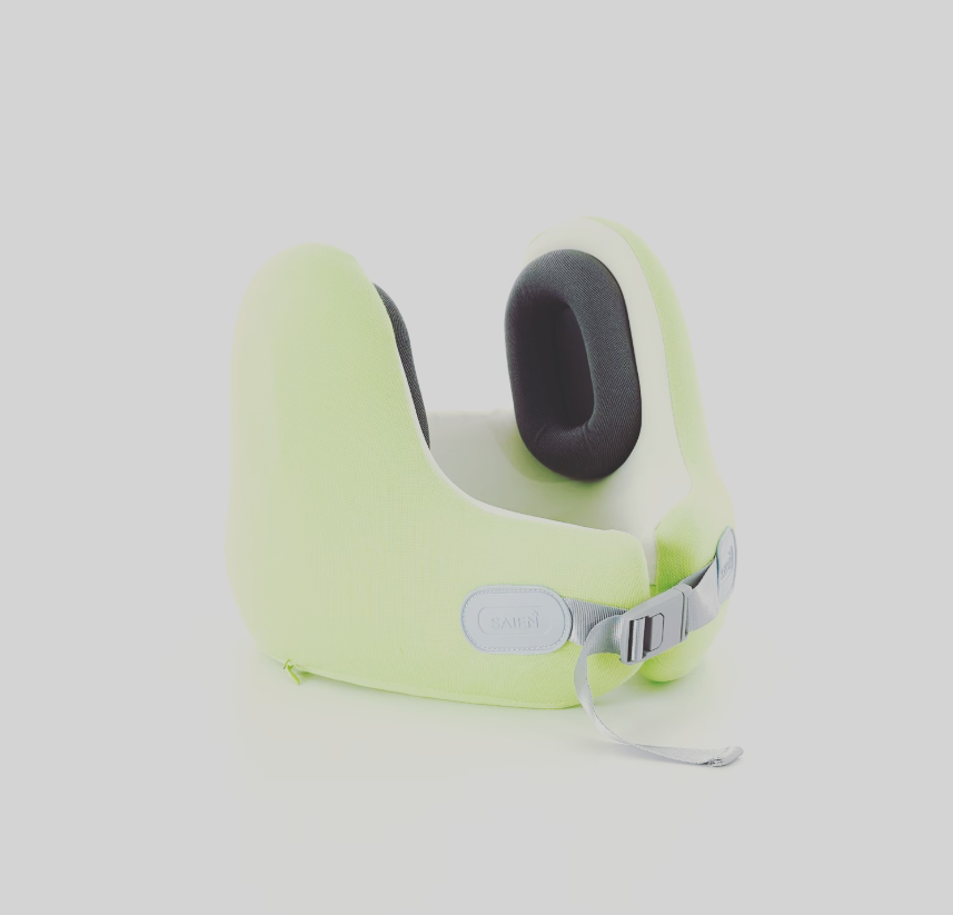 Oreiller de Voyage avec Casque Bluetooth Intégré